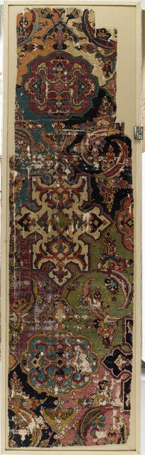 Khurasan Carpet Fragment, Northeastern Iran, second half 16th century. Creator: Unknown.