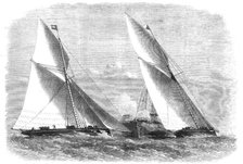 Sailing-match of the Royal Thames Yacht Club, 1868. Creator: Unknown.