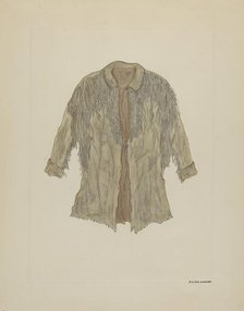 Trapper's Jacket, c. 1937. Creator: Ellen Duncan.
