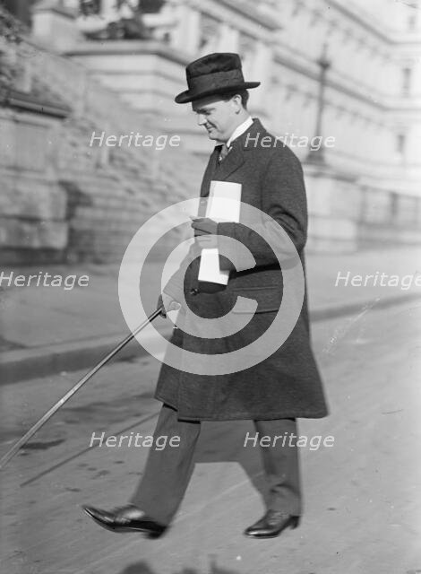 Dudley Field Mallone, 3rd Assistant Secretary of State, 1914. Creator: Harris & Ewing.