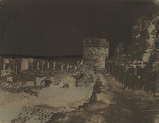 Kalaat el Hosn (Castle of the Knights, Syria), 1859. Creator: Louis de Clercq.