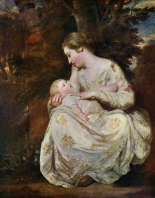 'Mrs Richard Hoare and Child', 1763, (1912).Artist: Sir Joshua Reynolds