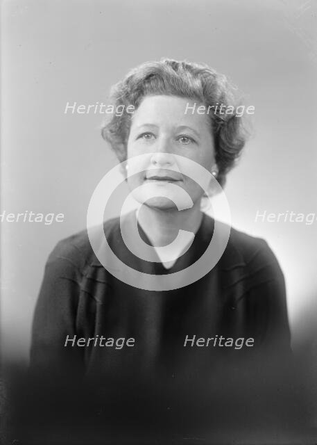Liza E. Carpenter, Portrait, 1947. Creator: Harris & Ewing.