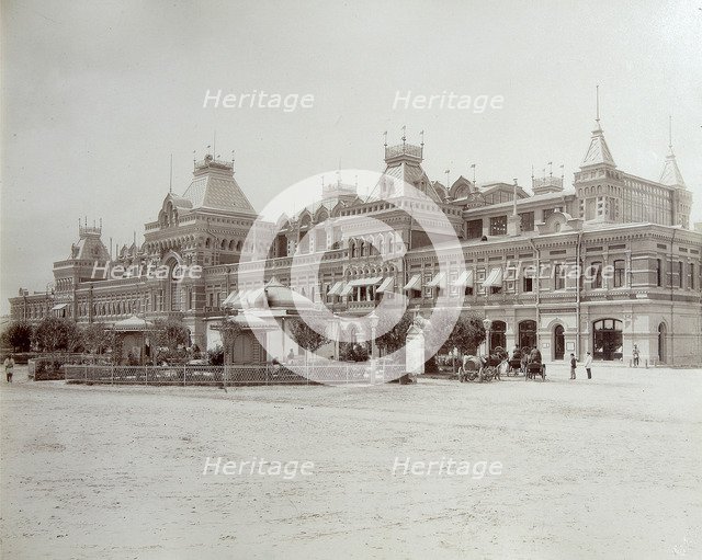Main fair building, the All-Russia Exhibition, Nizhny Novgorod, Russia, 1896.  Artist: Maxim Dmitriev