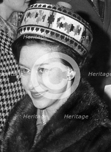 Princess Margaret opening the Abbey Treasures exhibition, Westminster Abbey, London, 1966. Artist: Unknown
