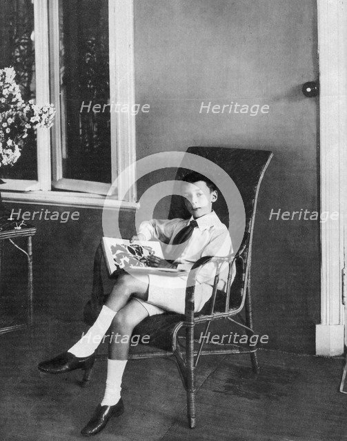 Vladimir Nabokov as Child, 1907.