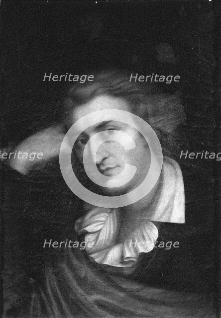 Portrait of the poet Percy Bysshe Shelley (1792-1822), c. 1830-1840. Creator: Phillips, Thomas (1770-1845).