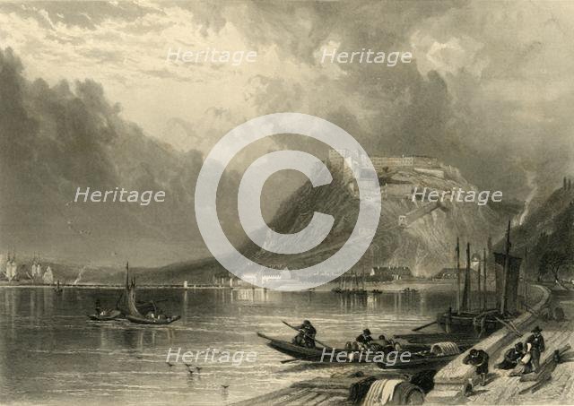 'Ehrenbreitstein', c1872. Creator: E I Roberts.