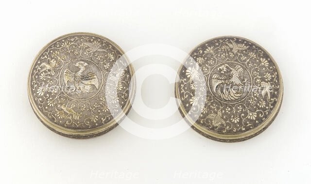 Box and cover, Tang dynasty, first half of the 8th century. Creator: Unknown.