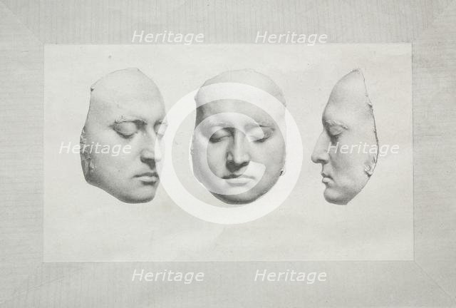 Death Mask of Sir Thomas Lawrence. Creator: Richard James Lane (British, 1800-1872).