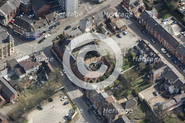 The remains of the Hippodrome Theatre, City of Derby, 2021. Creator: Damian Grady.