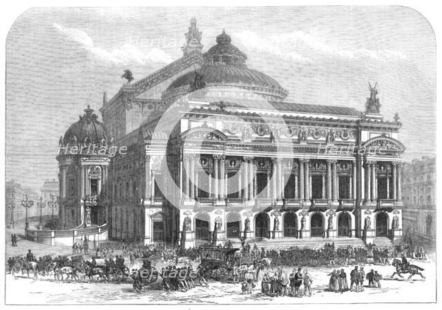 The Grand Opera House, Paris, 1871. Creator: Unknown.