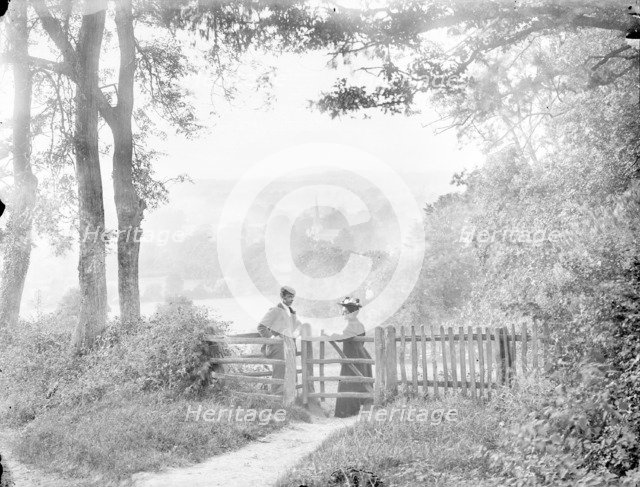 St Lawrence's Church, Mickleton, Gloucestershire, c1860-c1922. Artist: Henry Taunt