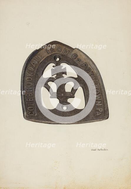 Trivet, c. 1942. Creator: Violet Hartenstein.