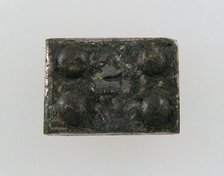Rectangular Plaque, Frankish, middle of 6th century. Creator: Unknown.