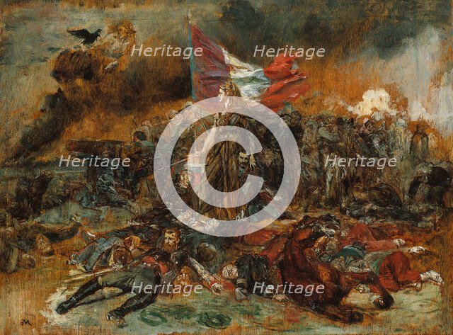The Defense of Paris, 1870/71. Creator: Jean Louis Ernest Meissonier.