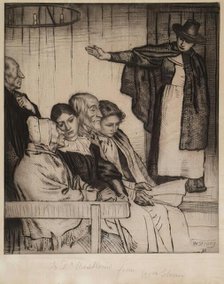 The Conventicle, 1893. Creator: William Strang.