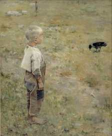 Boy with a Crow, 1884.