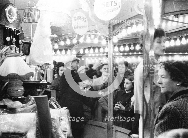 Goose Fair, Forest Recreation Ground, Nottingham, Nottinghamshire, 1950s(?). Artist: Edgar Lloyd