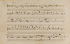 The autograph manuscript: Opera Otello, 1887.