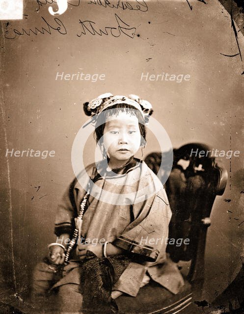 Canton (Guangzhou), Kwangtung province, China: a girl, 1869. Creator: John Thomson.
