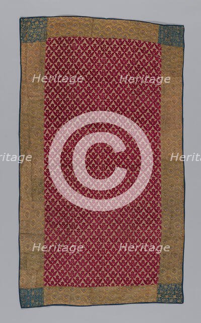 Panel (Furnishing Fabric), Iran, 1850/1900. Creator: Unknown.