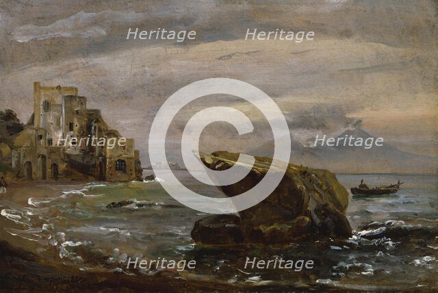 Beach near Posillipo, 1821. Creator: Johan Christian Dahl.