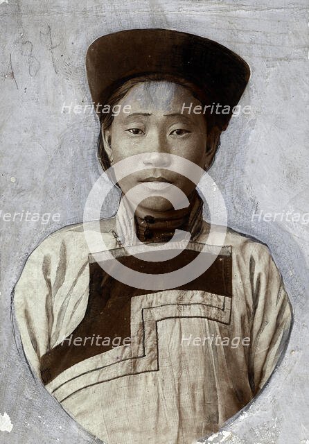 A Buriat from Zabaikal'skai Oblast, 1905. Creator: L Veniukov.