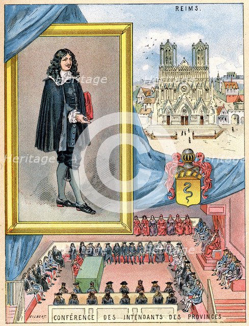 Jean-Baptiste Colbert, French minister of finance, 1898. Artist: Gilbert