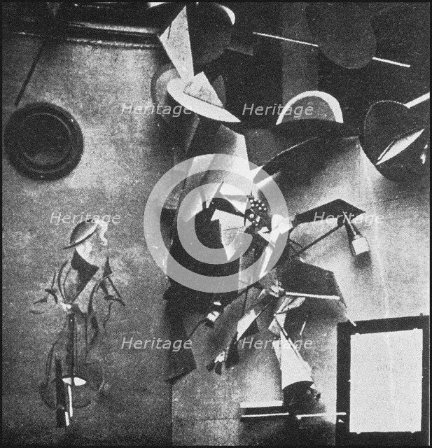 Vladimir Tatlin's design for the Café Pittoresque Artist: Anonymous  