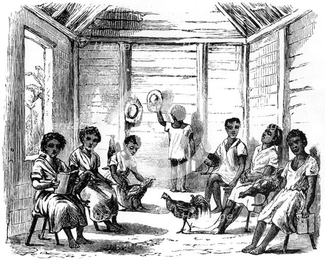 A Dominican school, Santo Domingo, 1873. Artist: Unknown