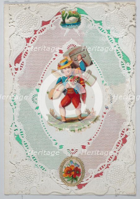 Valentine, 1850-60. Creator: Anon.