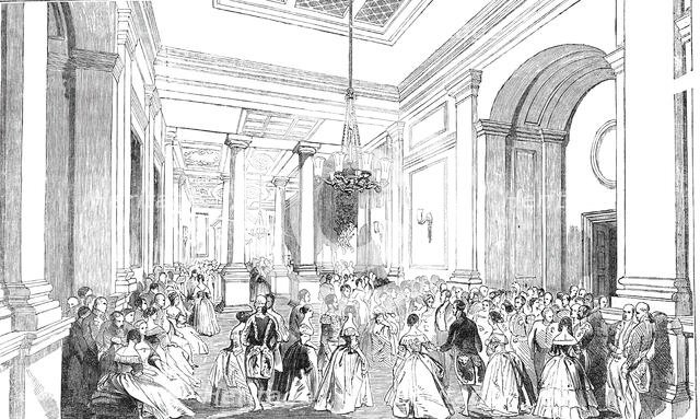 The Royal Exchange Ball at the Mansion House, 1844. Creator: Unknown.