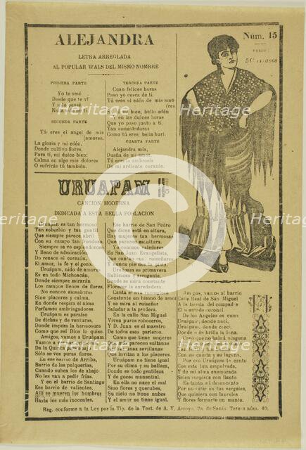 Alejandra, n.d. Creator: José Guadalupe Posada.