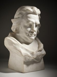 Portrait of Honoré de Balzac, 1899. Creator: Jean Alexandre Joseph Falguiere.