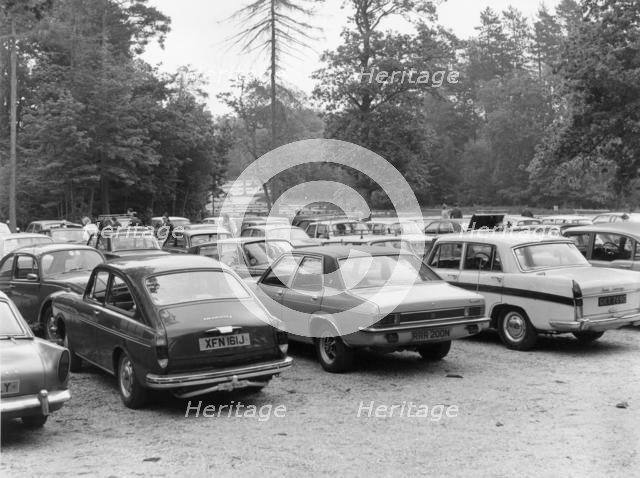 Car Park at Beaulieu, 1970's. Creator: Unknown.