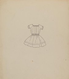 Child's Dress, c. 1936. Creator: Irene Lawson.