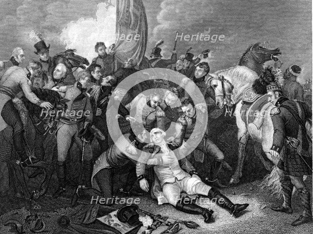 Battle of Aboukir Bay, Egypt, 21 March 1801. Artist: Unknown