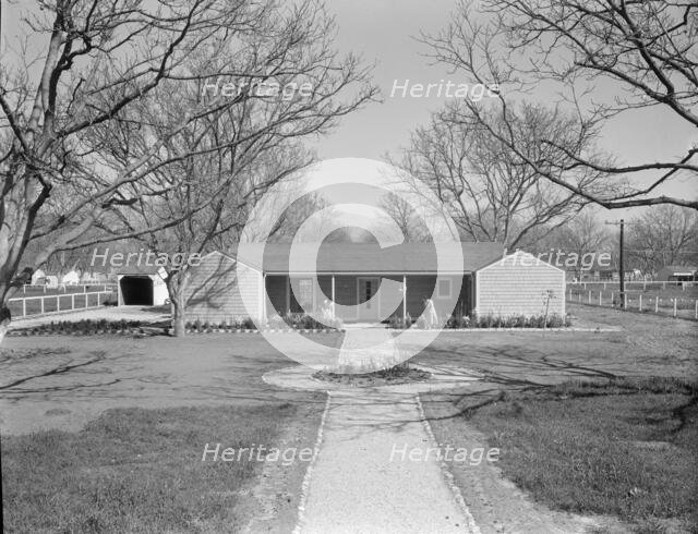 El Monte federal subsistence homesteads, California, 1936. Creator: Dorothea Lange.