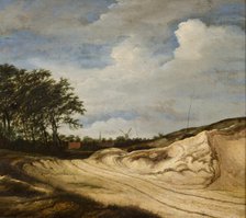 Landscape with the Dune, c1650. Creator: Guillam Dubois.