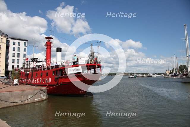 Lightship 'Relandersgrund', Helsinki, Finland, 2011. Artist: Sheldon Marshall