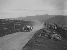 Bugatti of G Blackstock competing in the Scottish Light Car Trial, 1922. Artist: Bill Brunell.