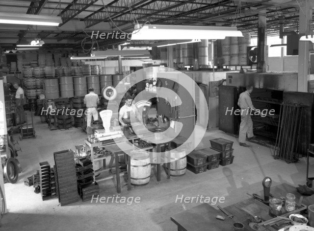 Jowitt & Rogers factory, Philadelphia, Pennsylvania, USA, 1963.  Artist: Michael Walters