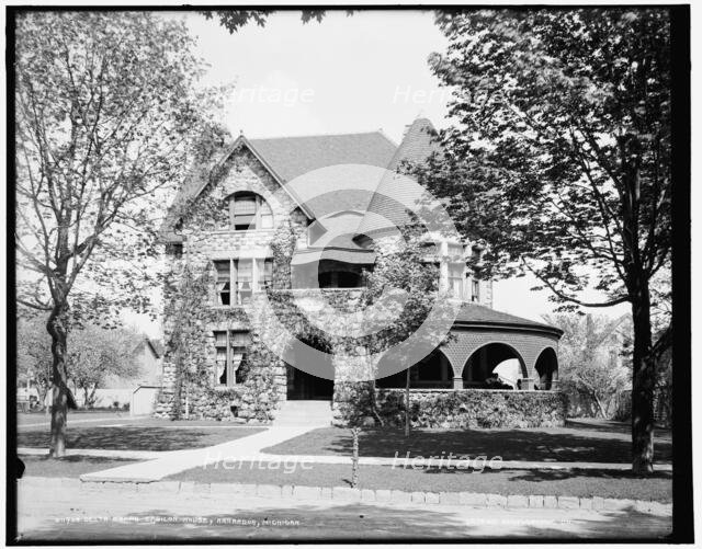 Delta Kappa Epsilon house, Ann Arbor, Michigan, between 1890 and 1901. Creator: Unknown.