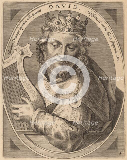 David, published 1613. Creator: Theodoor Galle.