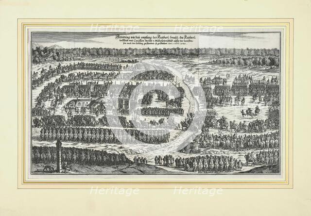 Reception of the Infanta Margaret Theresa of Spain in Vienna on 6 Dec 1666, 2nd Half of the 17th cen Creator: Anonymous.