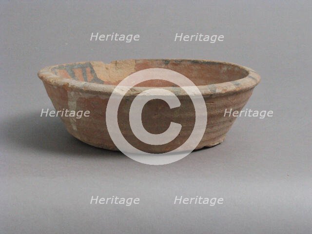 Bowl, Coptic, 4th-7th century. Creator: Unknown.