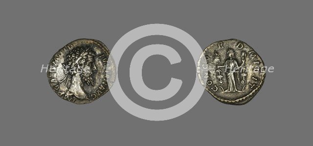 Denarius (Coin) Portraying Didius Julianus, 193 (28 March to early June). Creator: Unknown.