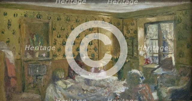 By the Worktable, 1905. Creator: Vuillard; Édouard (1868-1940).