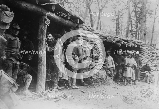 Y.M.C.A. at Fort Sheridan, Ills., 1917 and 1918. Creator: Bain News Service.